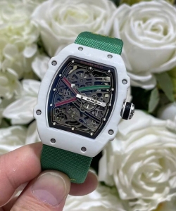 Richard Mille rm67-02 white carbon weight 37 grams 38.7 47.52mm