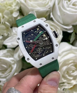 Richard Mille rm67-02 white carbon weight 37 grams 38.7 47.52mm