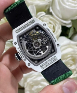 Richard Mille rm67-02 white carbon weight 37 grams 38.7 47.52mm