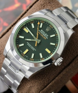 Rolex milgauss 116400gv oyster strap 40mm