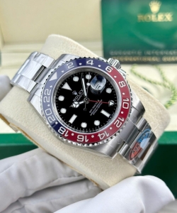 Rolex pepsi gmt-master ii 126710blro oyster strap v3 40mm