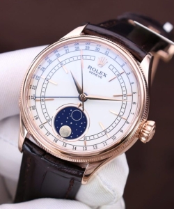 Rolex cellini moonphase gold wrapped 39mm