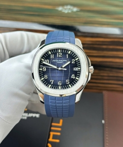 Patek Philippe aquanaut 5168g blue dial custom like auth 42.2mm