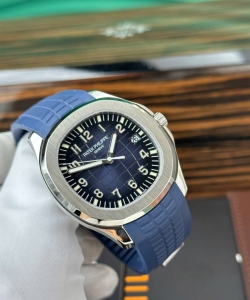 Patek Philippe aquanaut 5168g blue dial custom like auth 42.2mm