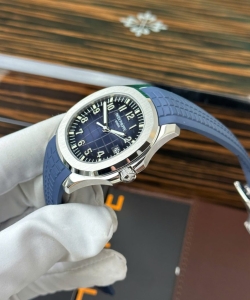 Patek Philippe aquanaut 5168g blue dial custom like auth 42.2mm