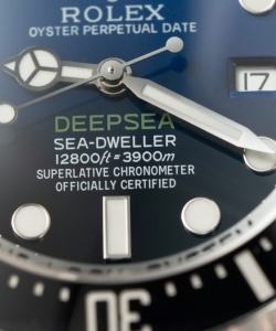 Rolex deepsea 126660 dial d-blue 44mm