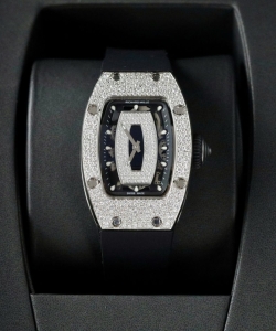 Richard Mille rm007 moissanite diamonds custom 36mm