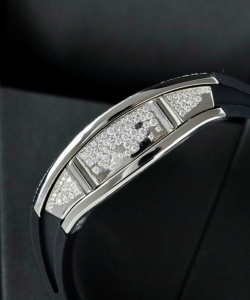 Richard Mille rm007 moissanite diamonds custom 36mm