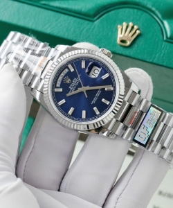 Rolex day-date 128236 blue dial weight 158gram 36mm