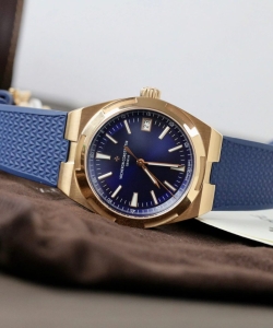 vacheron constantin overseas 4500v dial blue gold wrapped 41mm