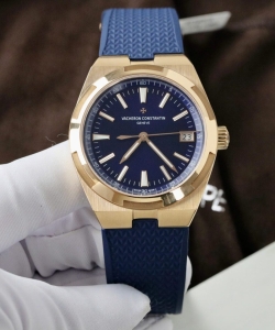 vacheron constantin overseas 4500v dial blue gold wrapped 41mm