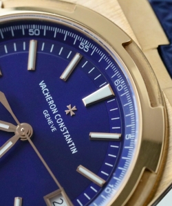 vacheron constantin overseas 4500v dial blue gold wrapped 41mm