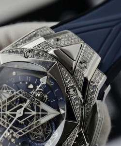 hublot big bang sang bleu ii watch blue 44mm