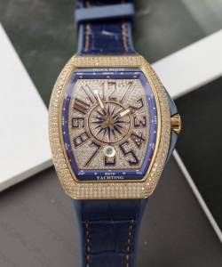 franck muller v45 blue dial 45mm