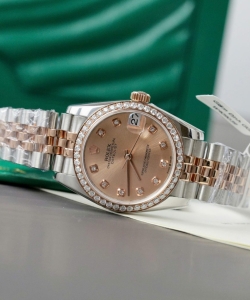 Rolex datejust custom moissanite diamonds hong kong 31mm