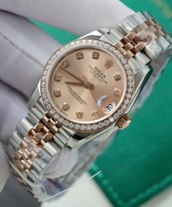 Rolex datejust custom moissanite diamonds hong kong 31mm