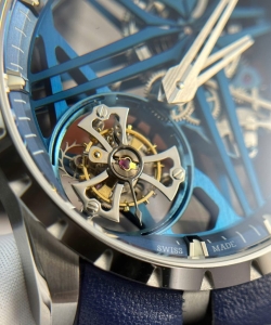 roger dubuis excalibur cobalt blue rddbex0838 42mm