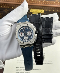 audemars piguet royal oak offshore chronograph 26420 blue dial a 43mm