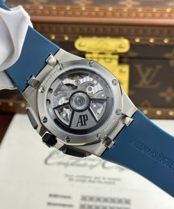 audemars piguet royal oak offshore chronograph 26420 blue dial a 43mm