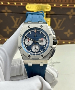 audemars piguet royal oak offshore chronograph 26420 blue dial a 43mm