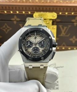 audemars piguet royal oak offshore chronograph 26420 gray dial a 43mm