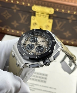 audemars piguet royal oak offshore chronograph 26420 gray dial a 43mm