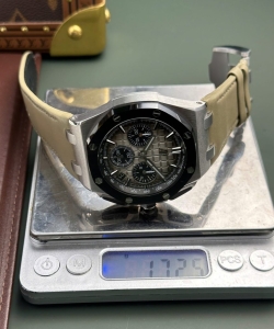 audemars piguet royal oak offshore chronograph 26420 gray dial a 43mm