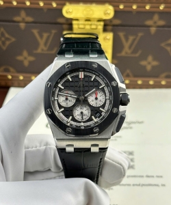 audemars piguet royal oak offshore chronograph 26420 black dial a 43mm