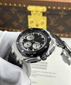 audemars piguet royal oak offshore chronograph 26420 black dial a 43mm