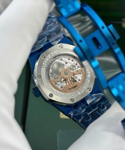 audemars piguet royal oak perpetual calendar 26579cs blue 41mm