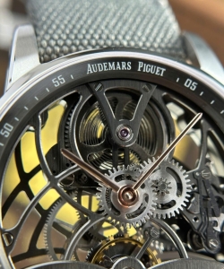 audemars piguet 26600 tourbillon openworked gray 41mm