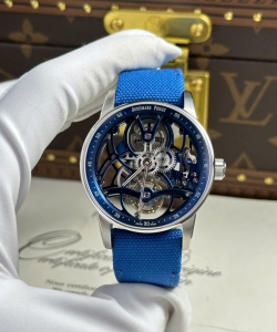 audemars piguet 26600 tourbillon openworked blue 41mm