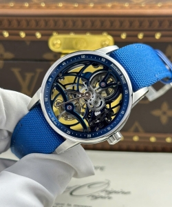 audemars piguet 26600 tourbillon openworked blue 41mm