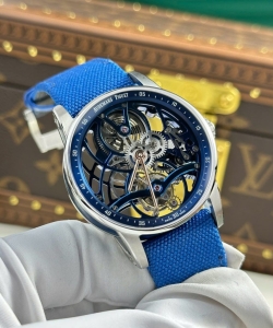 audemars piguet 26600 tourbillon openworked blue 41mm