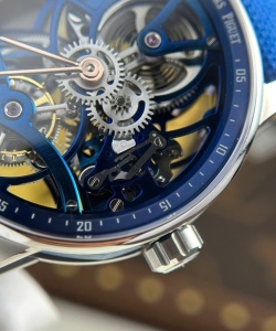 audemars piguet 26600 tourbillon openworked blue 41mm