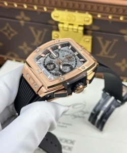 hublot spirit of big bang king golddial gray 42mm