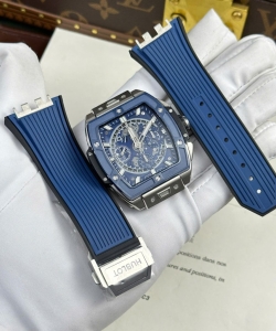 hublot spirit of big bang titanium bezel blue 42mm